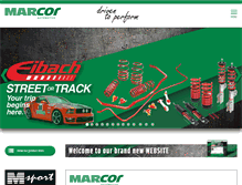 Tablet Screenshot of marcor.ca